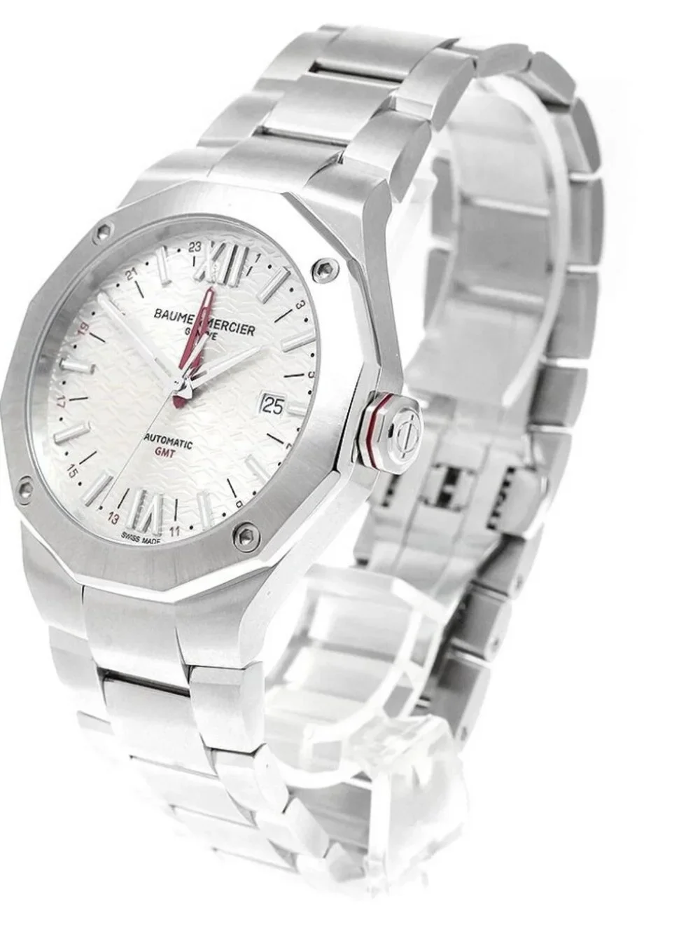 Baume & Mercier Riviera GMT M0A10658 Date Silver Dial Automatic Men's_973367
